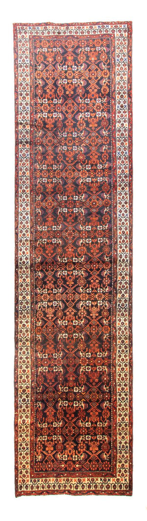 Alfombra de pasillo Alfombra persa - Nómada - 427 x 103 cm - marrón