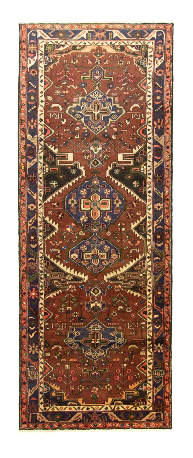 Alfombra de pasillo Alfombra persa - Nómada - 295 x 107 cm - marrón