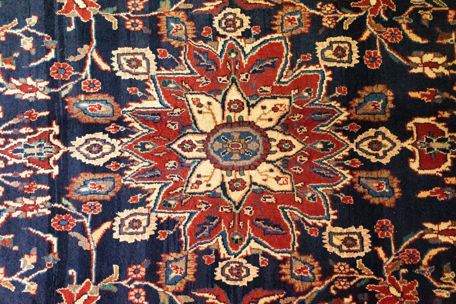 Alfombra persa - Nómada - 317 x 203 cm - azul