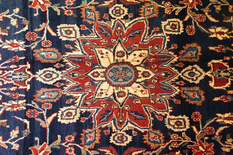 Alfombra persa - Nómada - 317 x 203 cm - azul