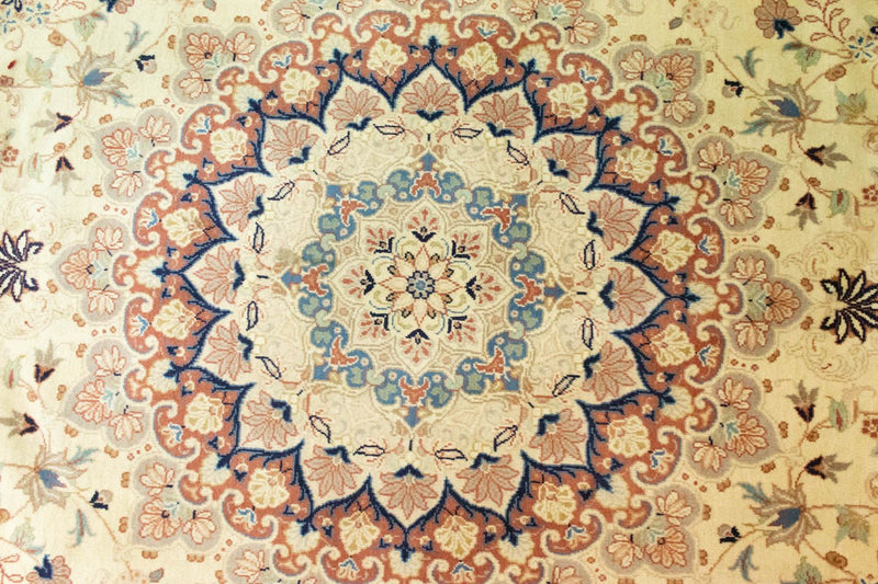 Alfombra persa - Keshan - 353 x 240 cm - beige