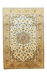 Alfombra persa - Keshan - 320 x 215 cm - beige
