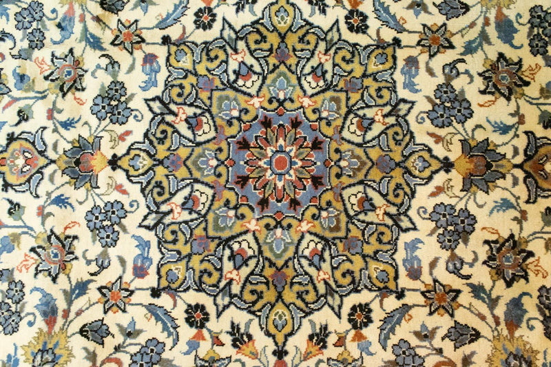 Alfombra persa - Keshan - 320 x 215 cm - beige