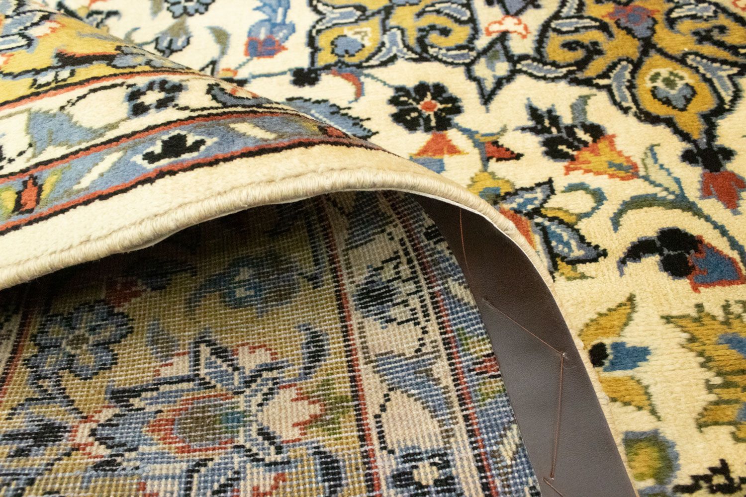 Alfombra persa - Keshan - 320 x 215 cm - beige