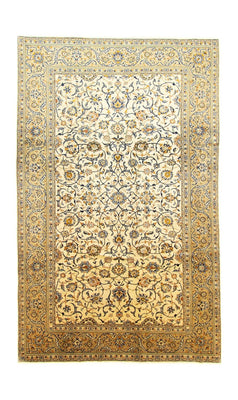 Alfombra persa - Keshan - 378 x 237 cm - beige