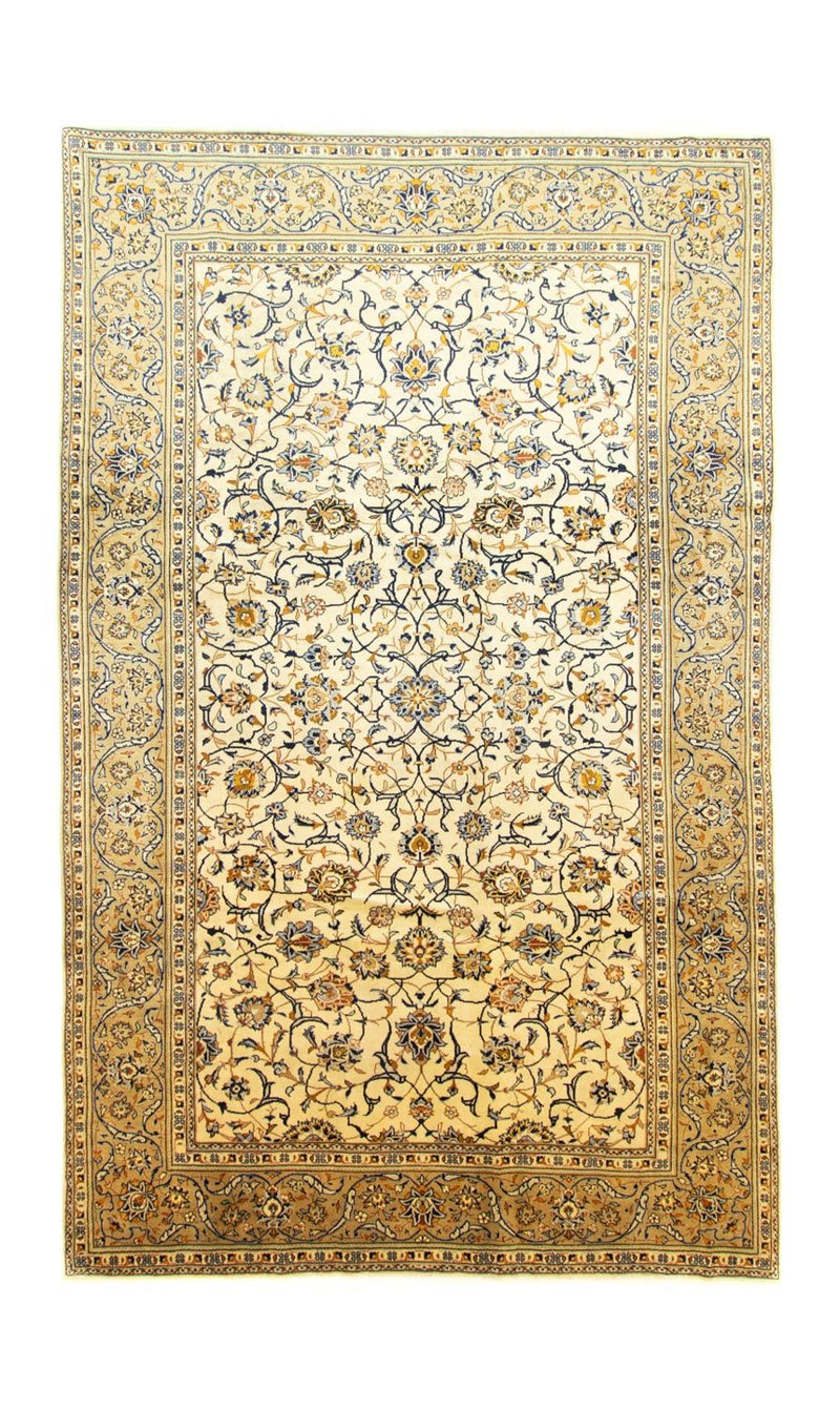 Alfombra persa - Keshan - 378 x 237 cm - beige