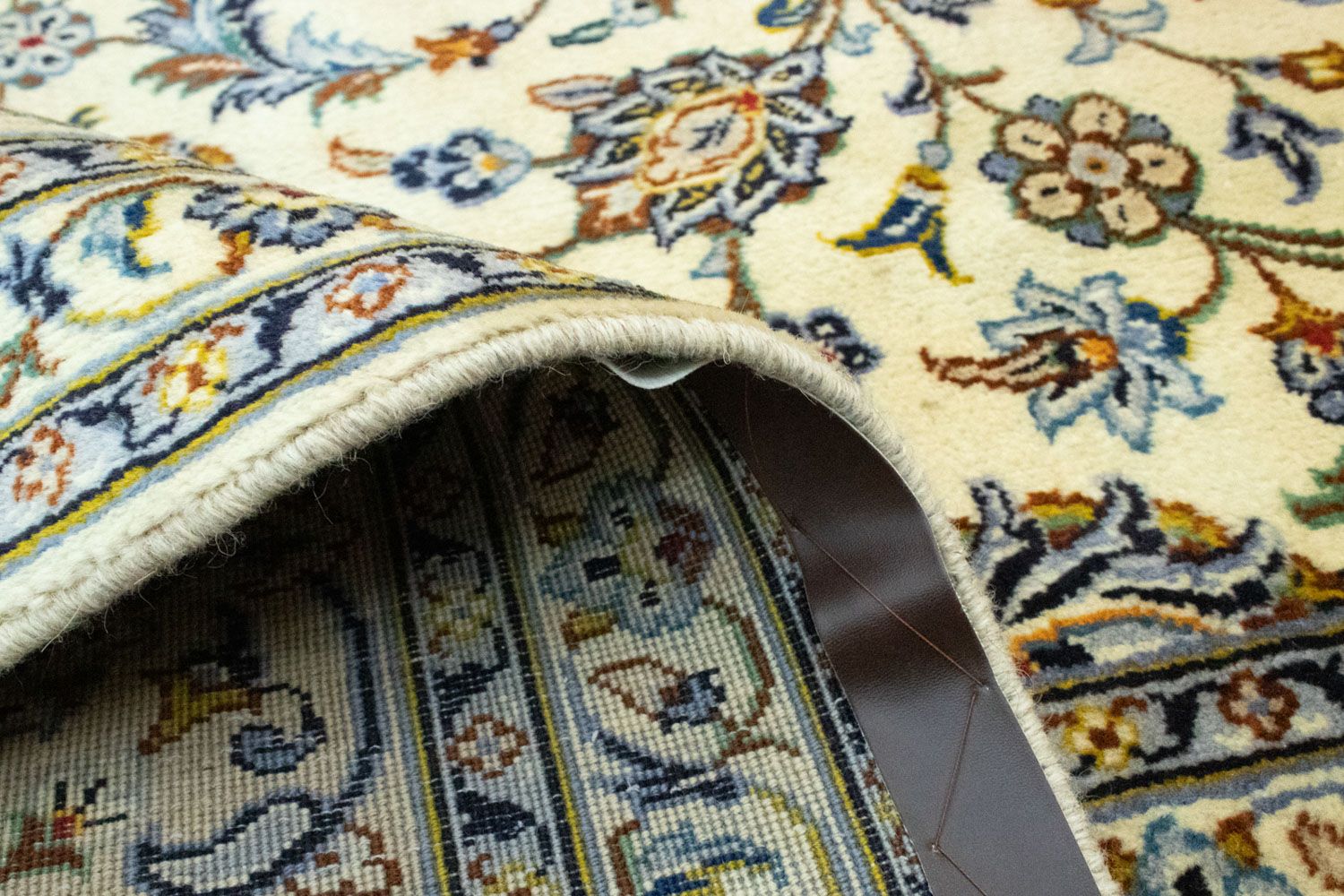 Alfombra persa - Keshan - 402 x 296 cm - beige