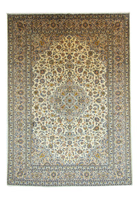 Alfombra persa - Keshan - 405 x 294 cm - beige