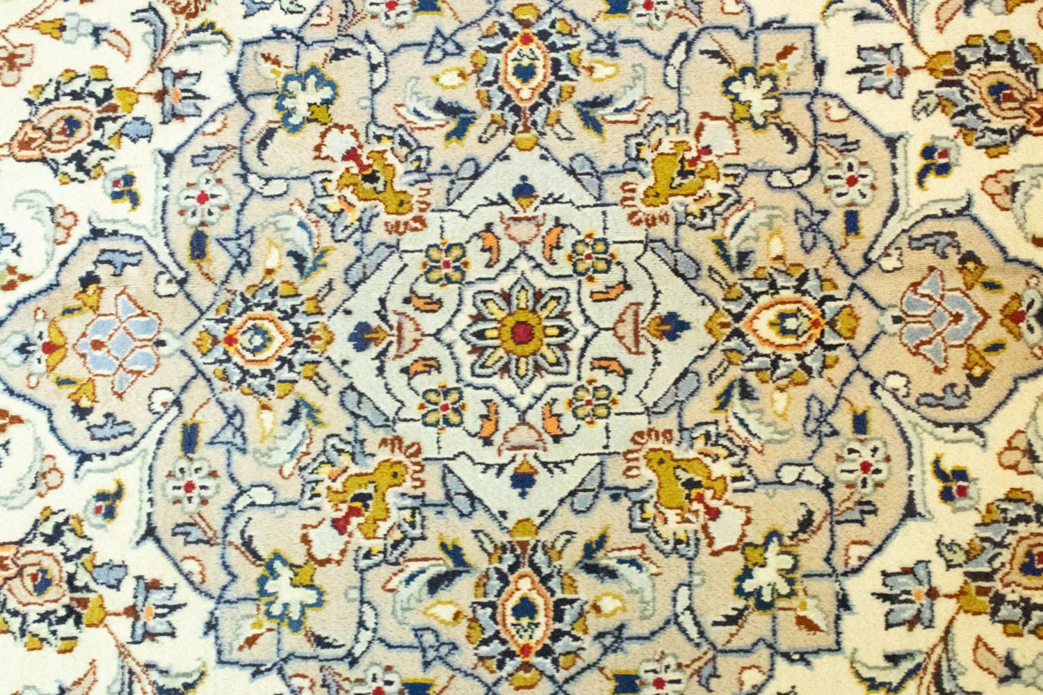 Alfombra persa - Keshan - 405 x 294 cm - beige