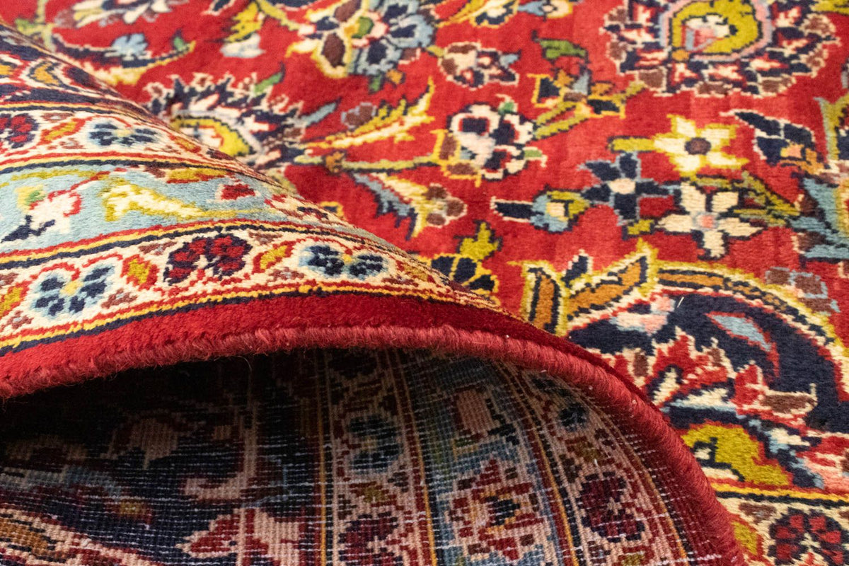 Alfombra persa - Keshan - 407 x 292 cm - rojo