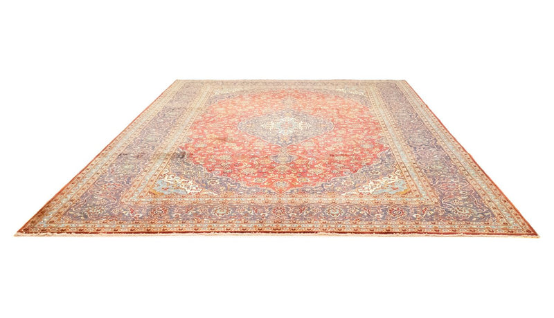 Alfombra persa - Keshan - 397 x 300 cm - naranja
