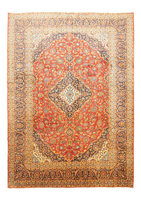 Alfombra persa - Keshan - 414 x 297 cm - naranja