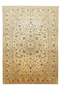 Alfombra persa - Keshan - 398 x 295 cm - marrón