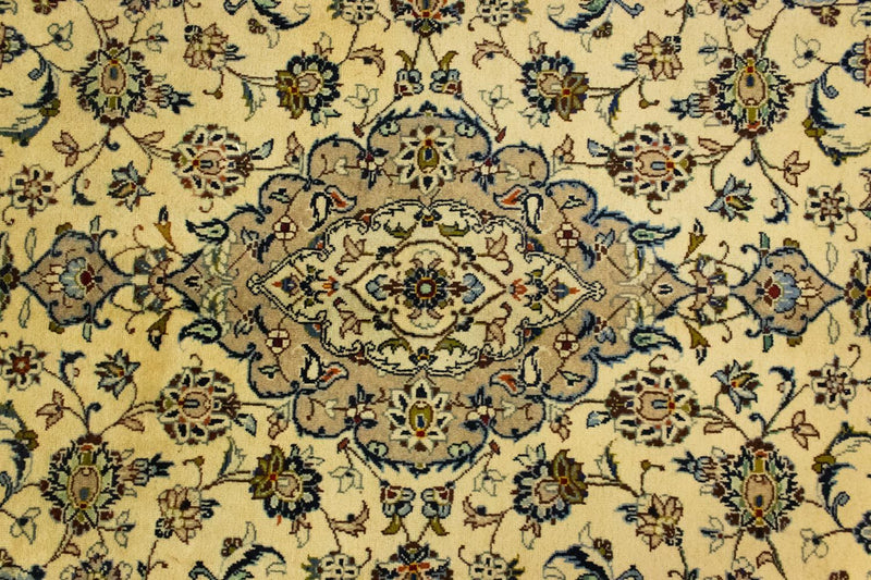 Alfombra persa - Keshan - 300 x 198 cm - beige