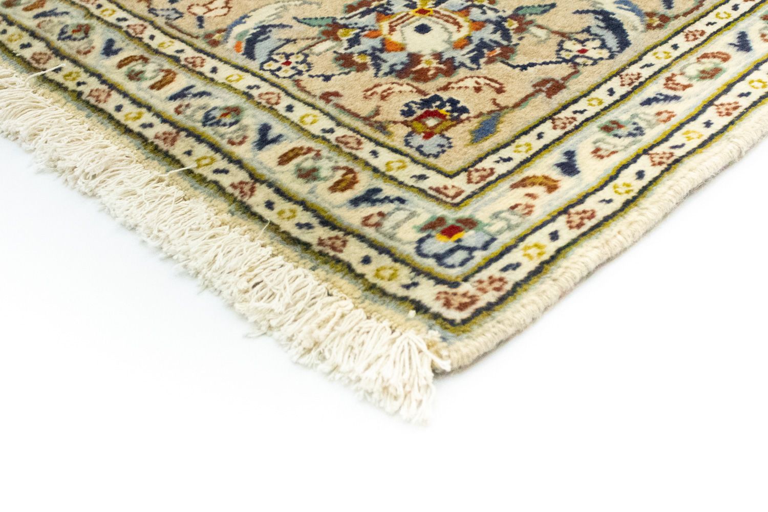 Alfombra persa - Keshan - 300 x 198 cm - beige