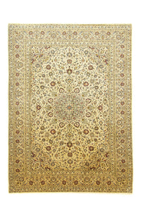 Alfombra persa - Keshan - 350 x 252 cm - beige