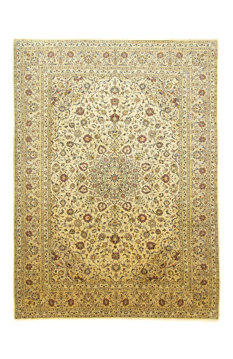 Alfombra persa - Keshan - 350 x 252 cm - beige