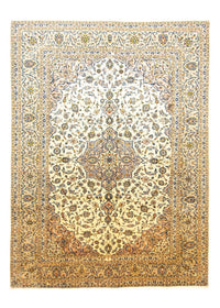 Alfombra persa - Keshan - 404 x 292 cm - beige
