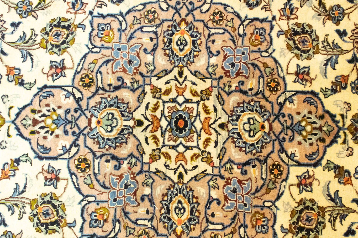 Alfombra persa - Keshan - 404 x 292 cm - beige
