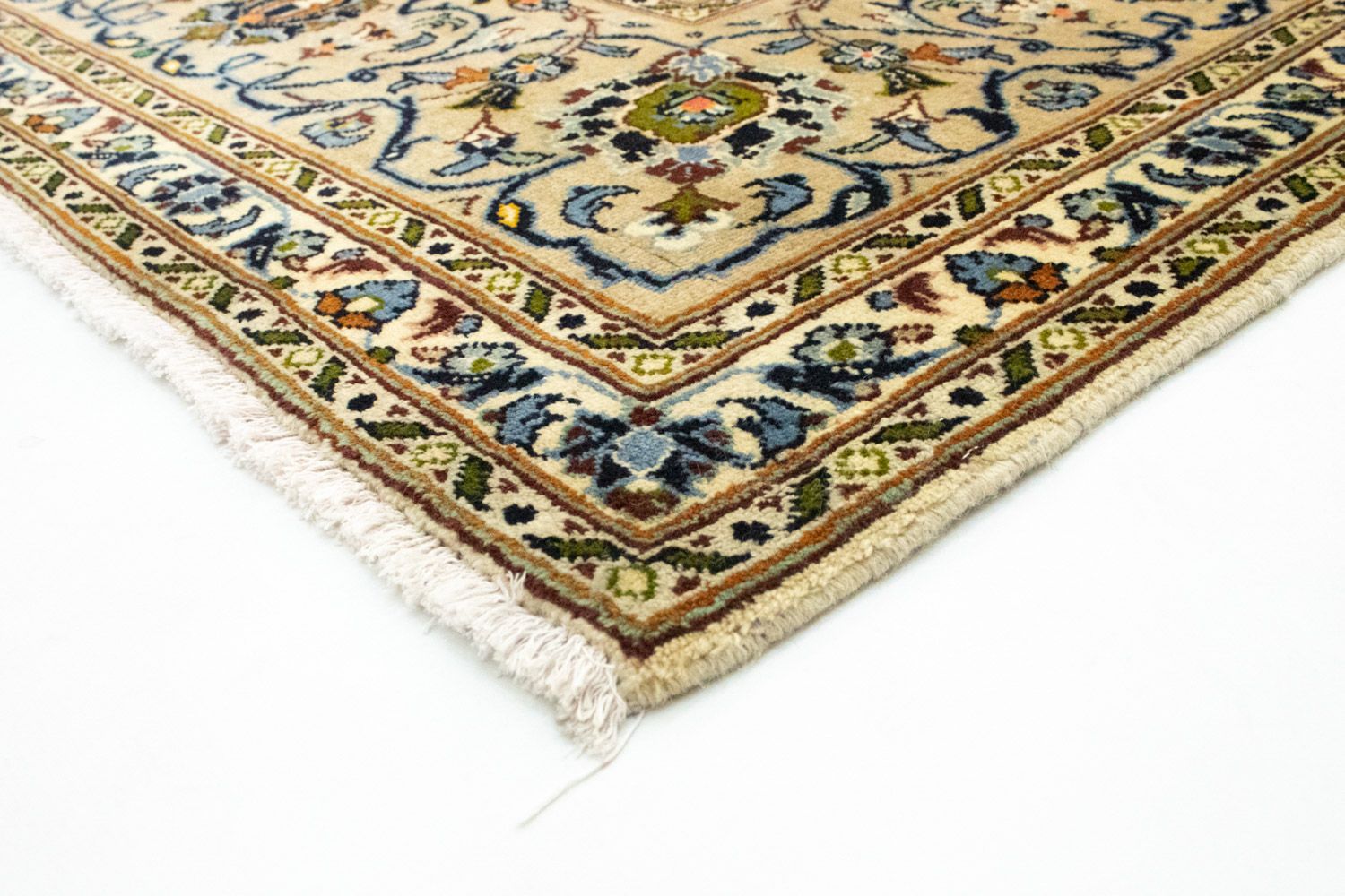 Alfombra persa - Keshan - 404 x 292 cm - beige