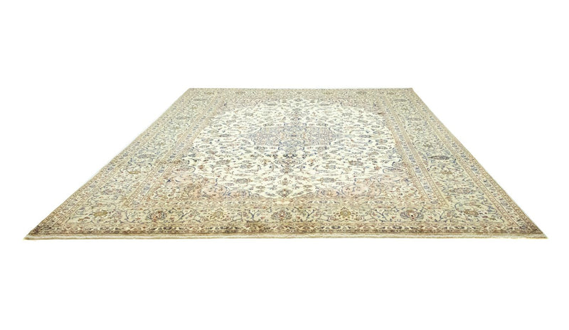 Alfombra persa - Keshan - 404 x 292 cm - beige