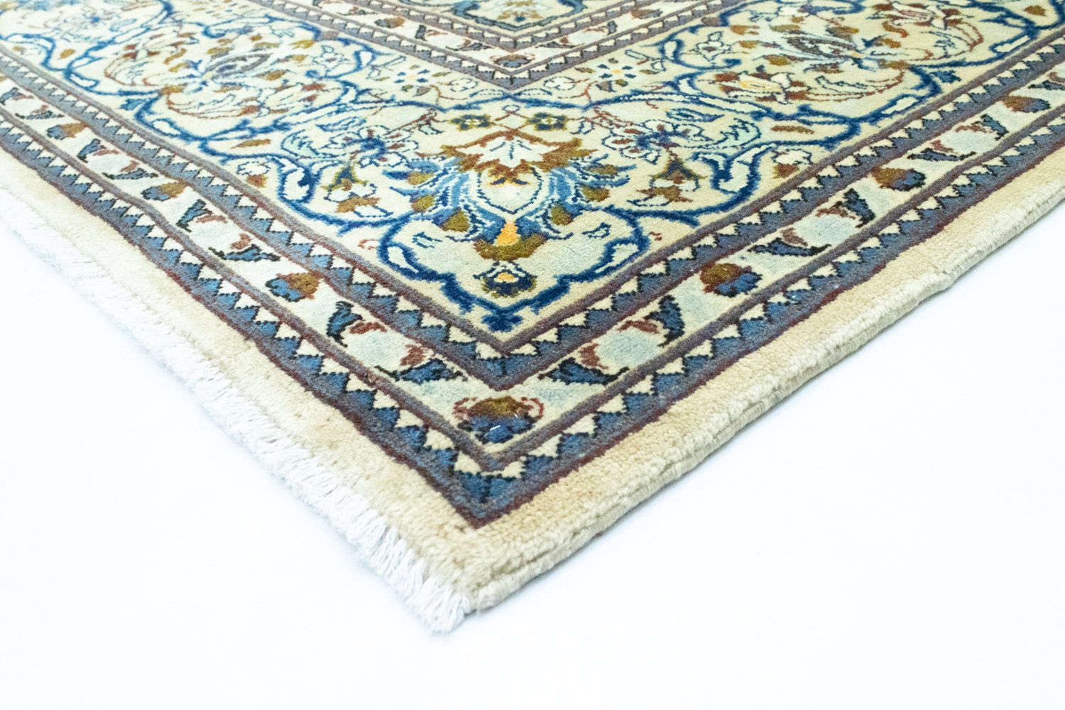 Alfombra persa - Keshan - 402 x 281 cm - beige