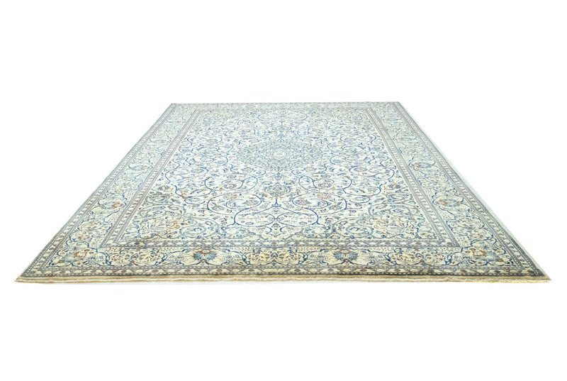 Alfombra persa - Keshan - 402 x 281 cm - beige