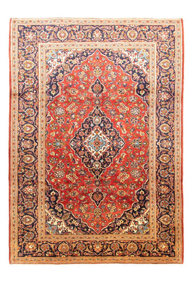 Alfombra persa - Keshan - 349 x 246 cm - naranja