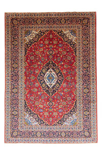 Alfombra persa - Keshan - 344 x 246 cm - rojo