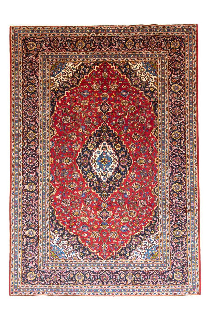 Alfombra persa - Keshan - 344 x 246 cm - rojo