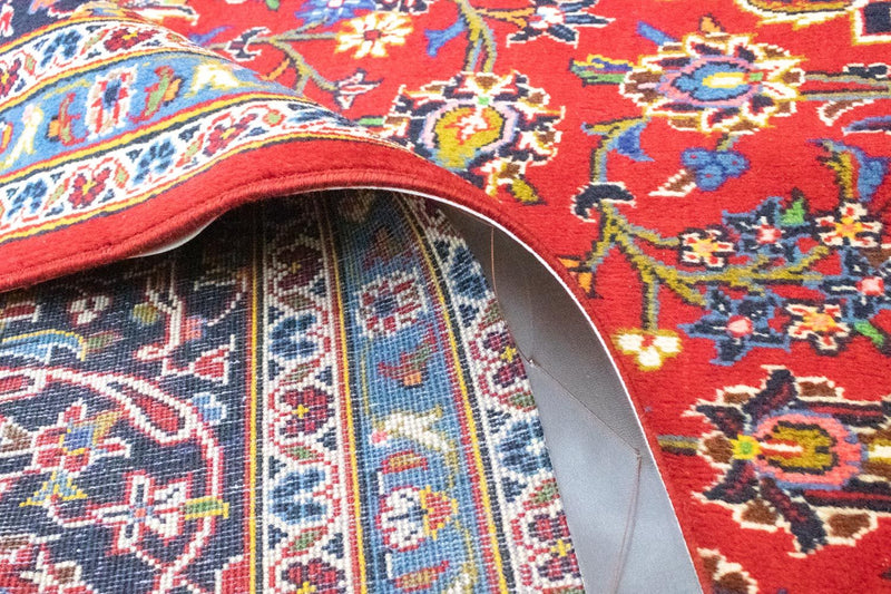 Alfombra persa - Keshan - 344 x 246 cm - rojo