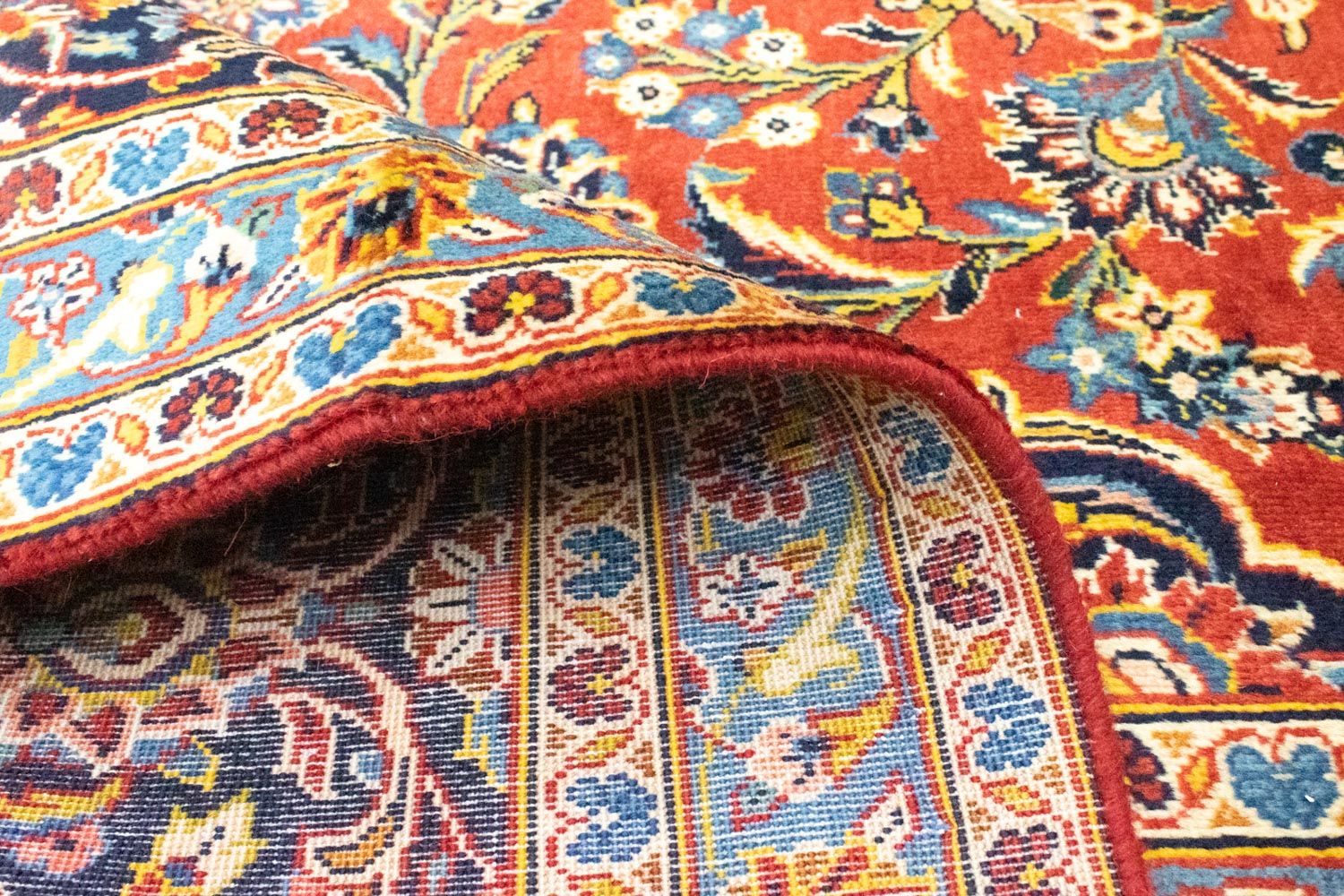 Alfombra persa - Keshan - 382 x 270 cm - naranja