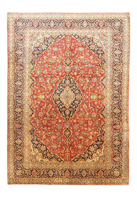 Alfombra persa - Keshan - 385 x 270 cm - naranja