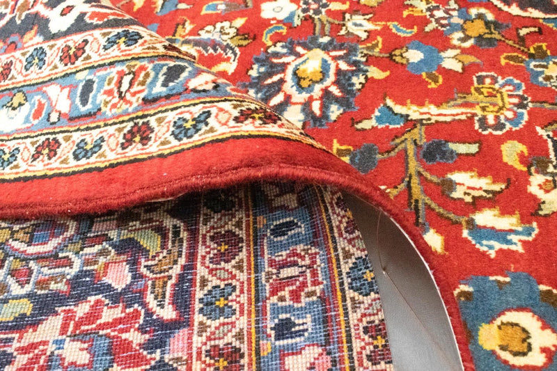Alfombra persa - Keshan - 356 x 251 cm - rojo