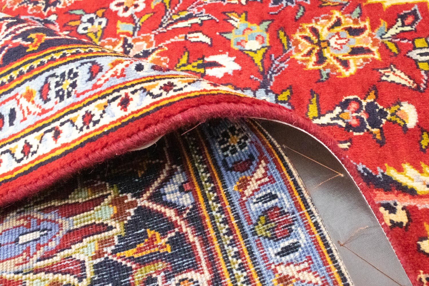 Alfombra persa - Keshan - 358 x 248 cm - rojo
