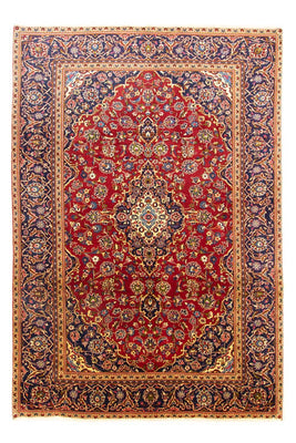 Alfombra persa - Keshan - 361 x 244 cm - rojo