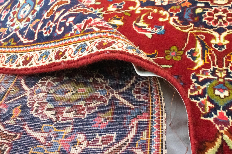 Alfombra persa - Keshan - 361 x 244 cm - rojo