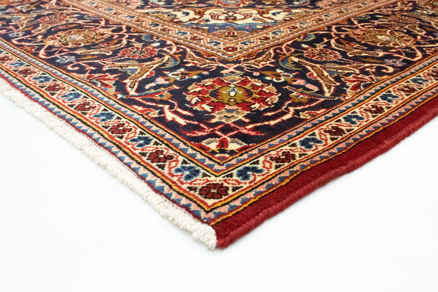 Alfombra persa - Keshan - 340 x 245 cm - rojo