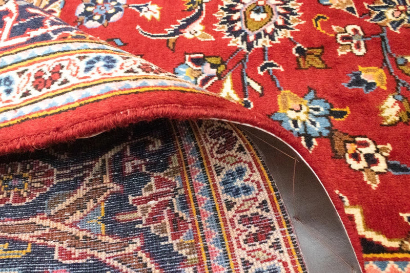 Alfombra persa - Keshan - 340 x 245 cm - rojo