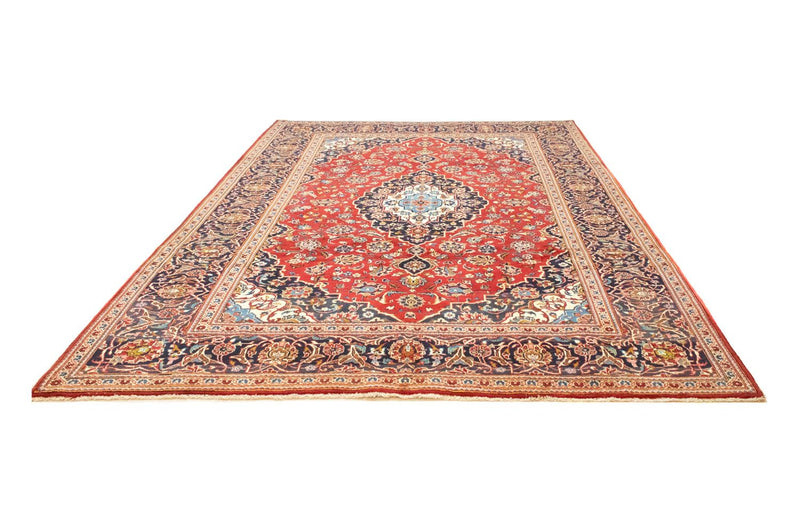 Alfombra persa - Keshan - 340 x 245 cm - rojo