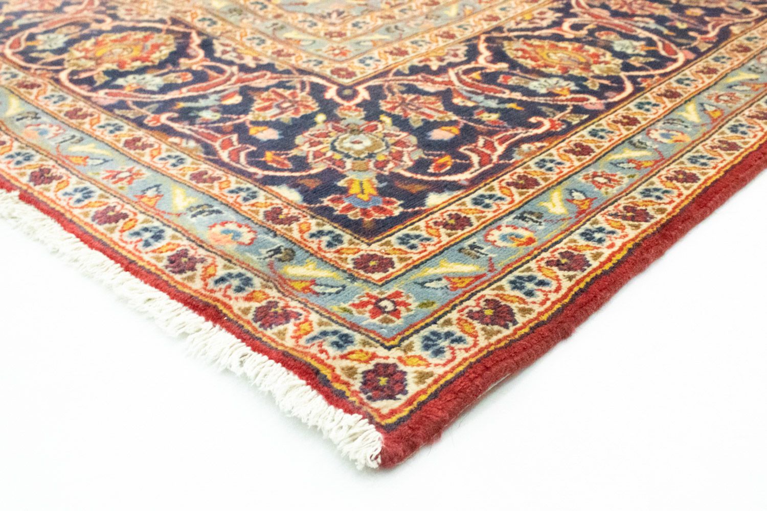 Alfombra persa - Keshan - 345 x 251 cm - rojo