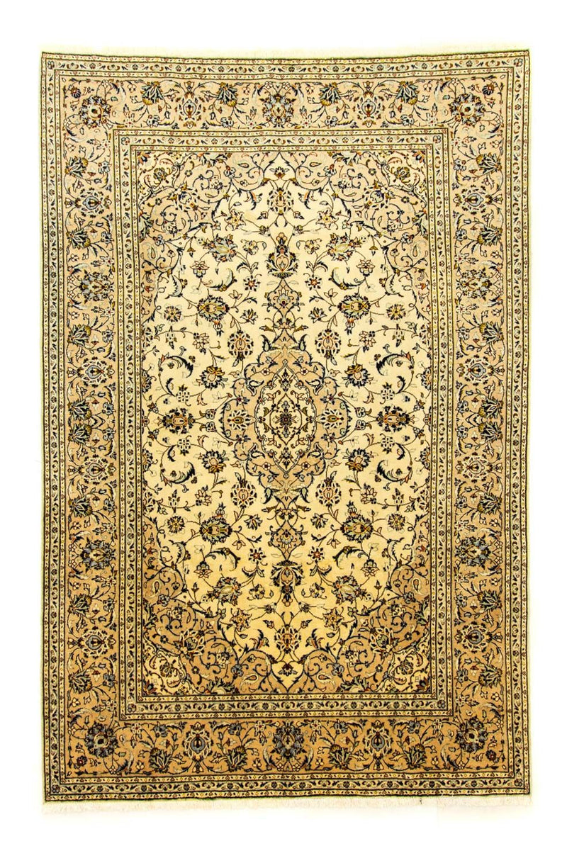 Alfombra persa - Keshan - 300 x 197 cm - beige