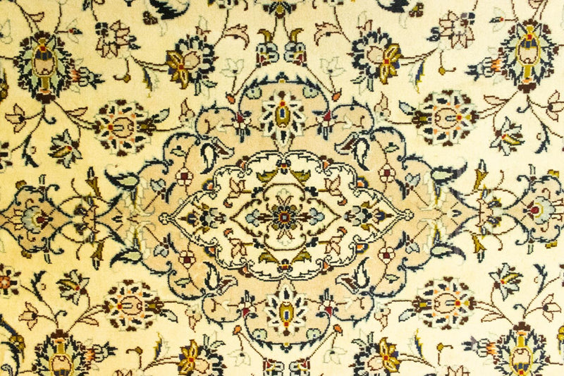 Alfombra persa - Keshan - 300 x 197 cm - beige