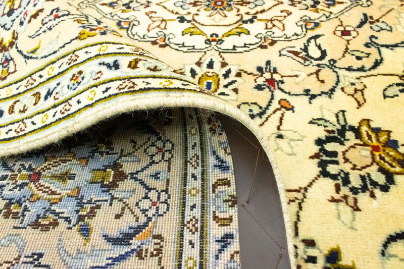 Alfombra persa - Keshan - 300 x 197 cm - beige