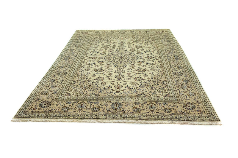 Alfombra persa - Keshan - 300 x 197 cm - beige