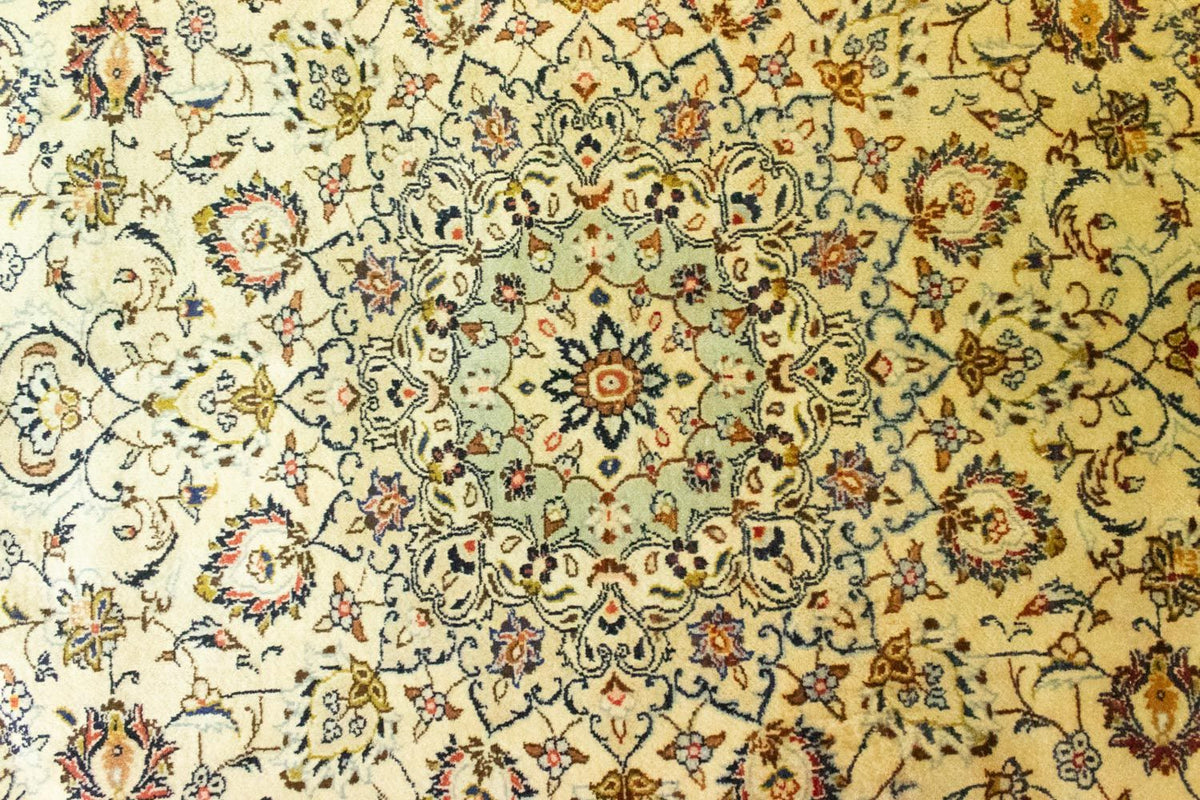 Alfombra persa - Keshan - 350 x 254 cm - beige