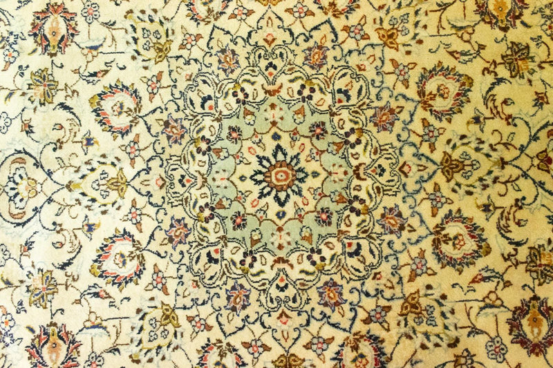 Alfombra persa - Keshan - 350 x 254 cm - beige