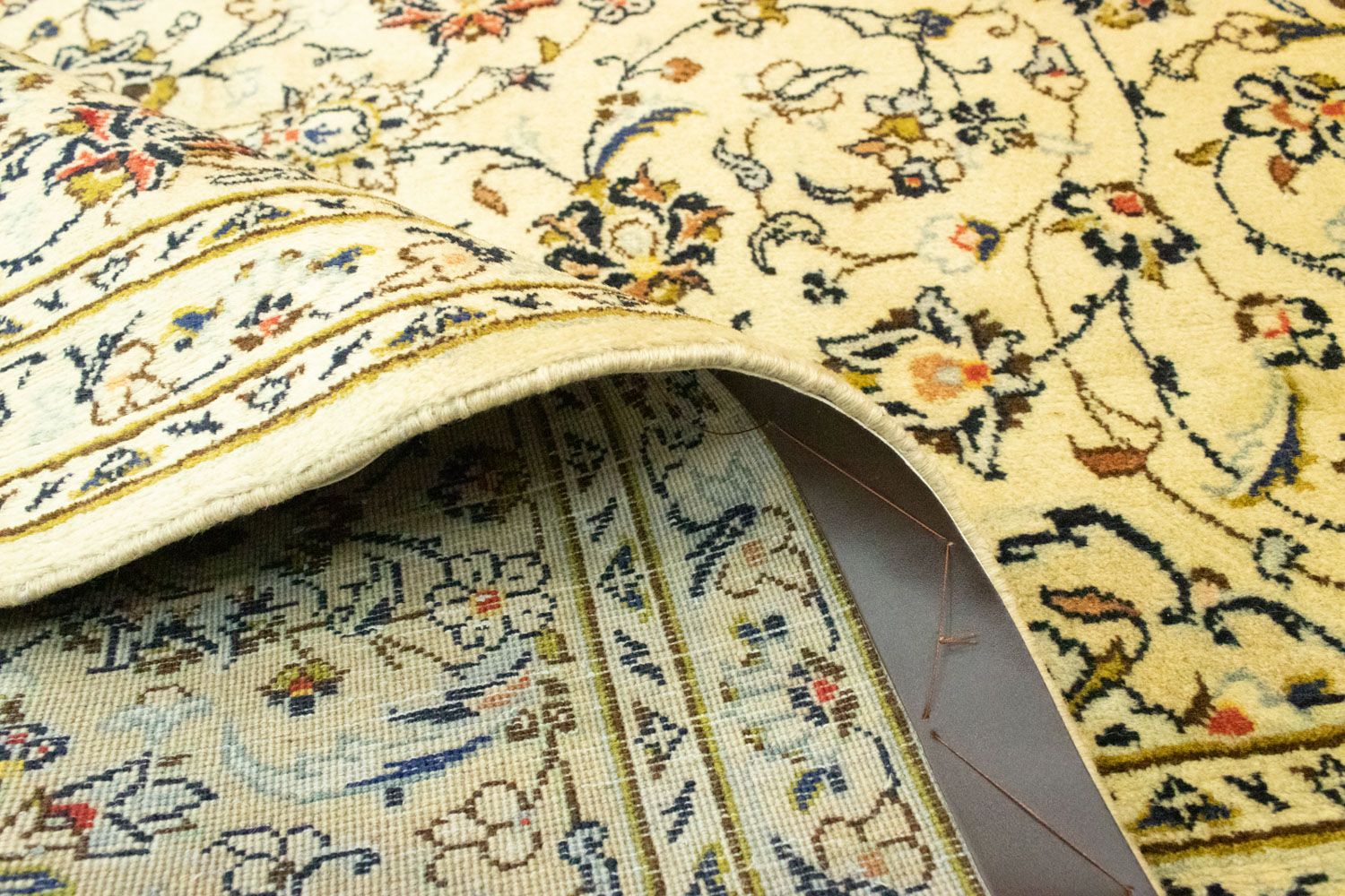 Alfombra persa - Keshan - 350 x 254 cm - beige