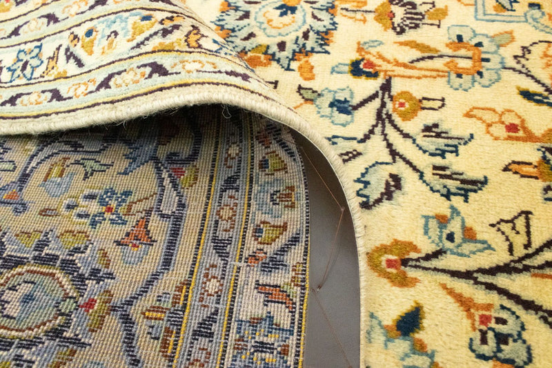 Alfombra persa - Keshan - 369 x 246 cm - beige
