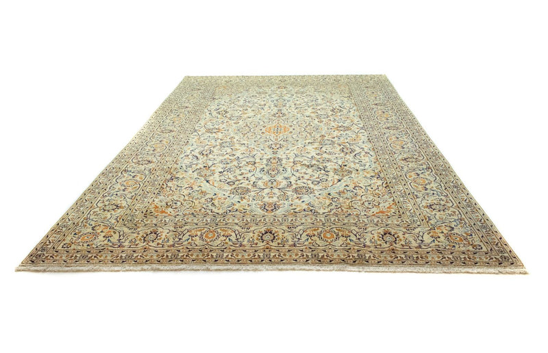 Alfombra persa - Keshan - 369 x 246 cm - beige